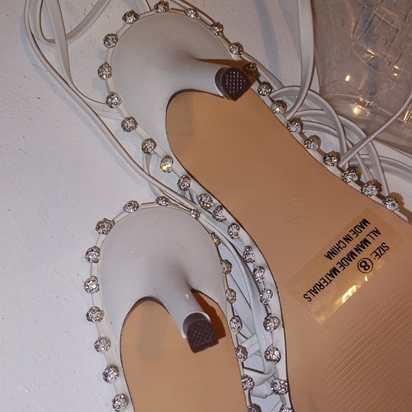 Lulu's Bling strappy Kitten Heel - Picture 7 of 9